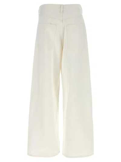 Agolde Vana Fold Jeans In White