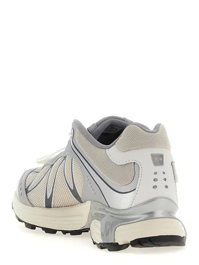 Salomon Xt-whisper Low-top Mesh And Nylon Sneakers In Gray