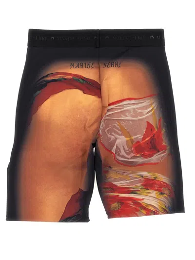 Marine Serre 'draped Statue' Leggings