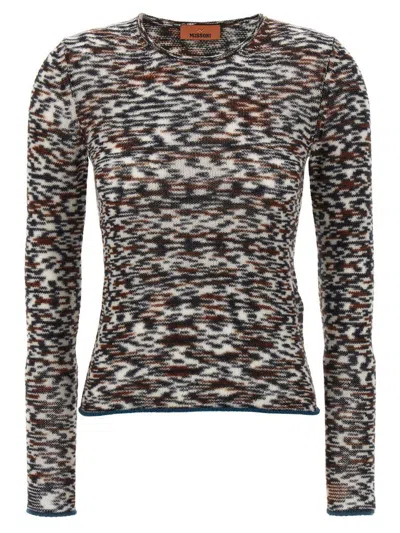 Missoni Cashmere Sweater Sweaters And Cardigans Multicolor In Black