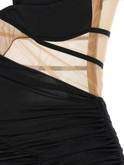 Nensi Dojaka Drapped Mini Dress Dress
