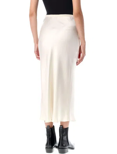 Anine Bing Silk High-rise Skirt