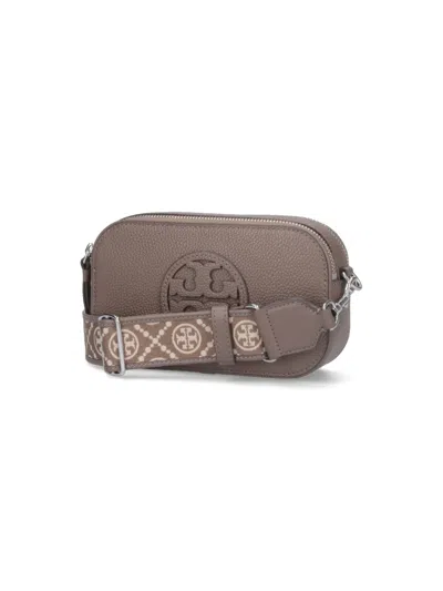 Tory Burch Mini Shoulder Bag With Embossed Logo