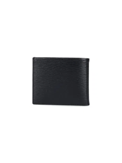 Ferragamo "gancini" Bifold Wallet Black