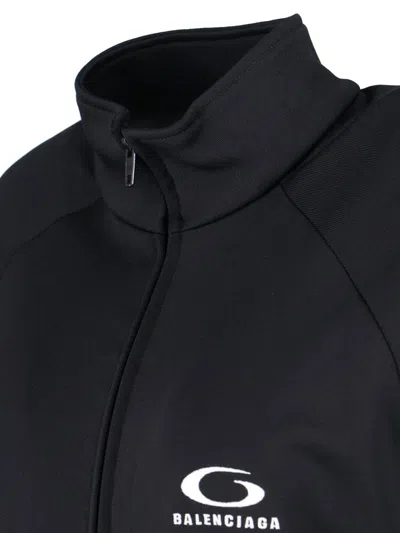 Balenciaga Reimagined Black Jacket With Open Back In Black