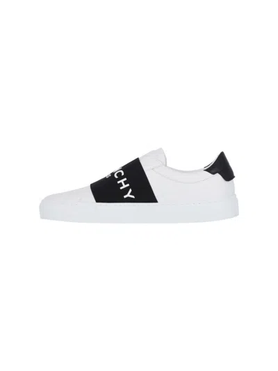 Givenchy Urban Street Sneakers In Leather With Elastic Band