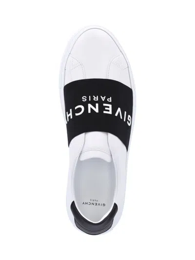 Givenchy Urban Street Sneakers In Leather With Elastic Band