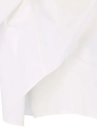 Balenciaga White Poplin Shirt In White