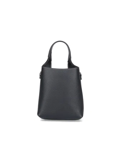 Tod's Structured Pebbled Texture Bag With Silver-tone Hardware