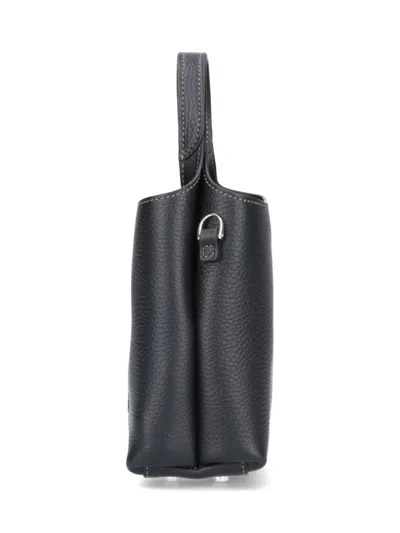 Tod's Structured Pebbled Texture Bag With Silver-tone Hardware
