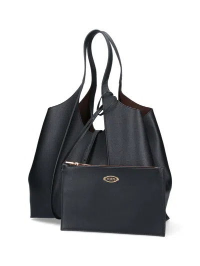Tod's "t-timeless" Tote Bag Black