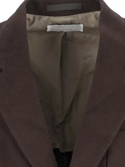 Our Legacy Linen Single Breasted Blazer, Brown, Notch Lapel In Brown
