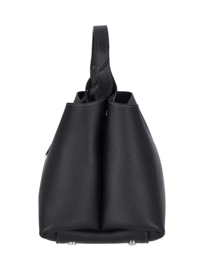 Tod's Structured Pebbled Texture Shoulder Bag