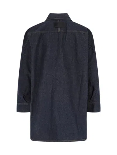 Givenchy Denim Shirt In Blue
