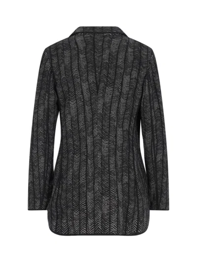 Giorgio Armani Double-breasted Cashmere And Viscose Blazer