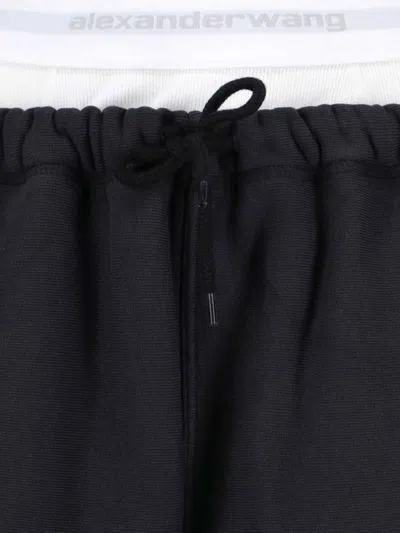 Alexander Wang High-waisted Wide-leg Sweatpants
