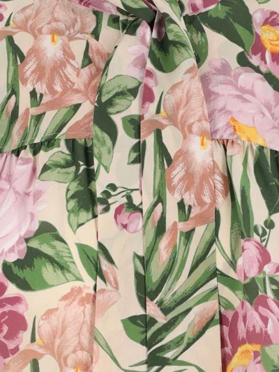 Chloé Chloe Printed Crepe Shirt