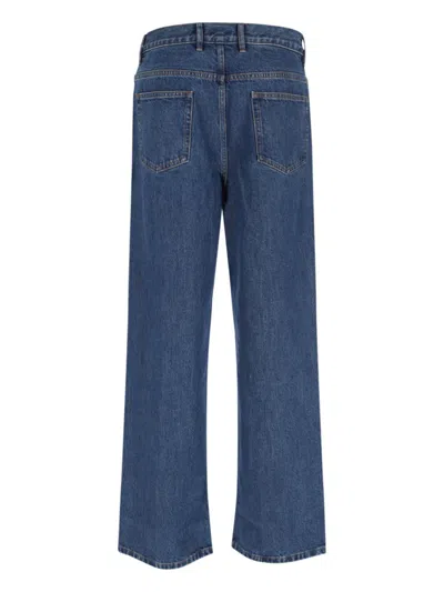 Apc A.p.c. Relaxed Jeans In Blue