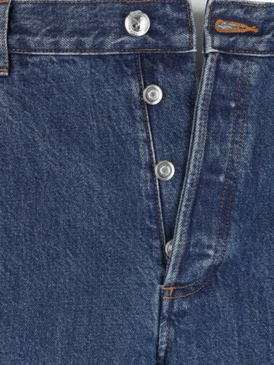 Apc A.p.c. Relaxed Jeans In Blue