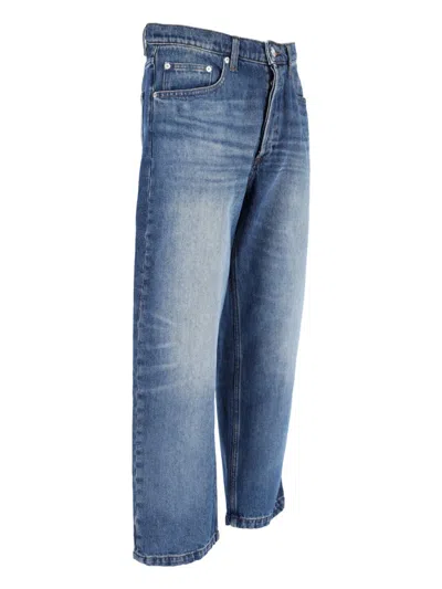 Apc A.p.c. Classic Fit Straight Leg Jeans In Blue