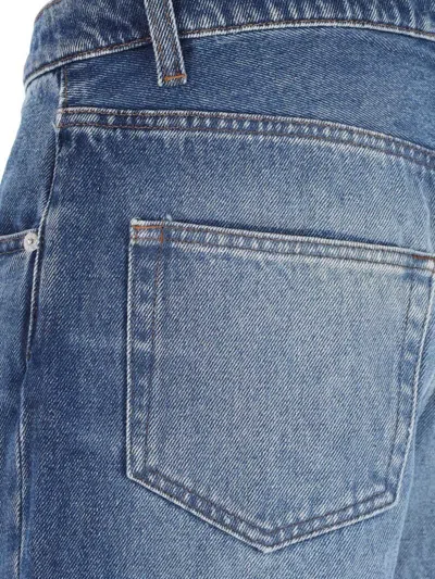 Apc A.p.c. Classic Fit Straight Leg Jeans In Blue