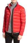 Canada Goose 'brookvale' Slim Fit Packable Down Jacket In Red