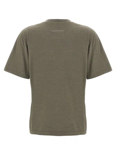 Mm6 Maison Margiela Mm6 By Maison Margiela Numeric Signature Patch T-shirt In Gray