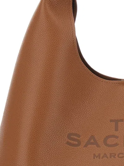 Marc Jacobs The Mini Sack Leather Handbag In Brown
