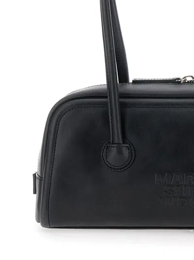 Margesherwood Soft Baguette Bag In Black