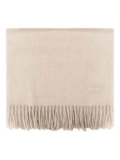 Max Mara Fringed Cashmere Scarf