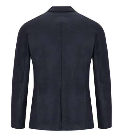Bob Dover Dark Blue Single-breasted Jacket In Blue