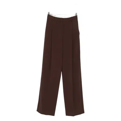 Elisabetta Franchi Polyester Pants In Brown