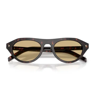 Prada Women's Standard Sunglasses, Pr B15s In Brown