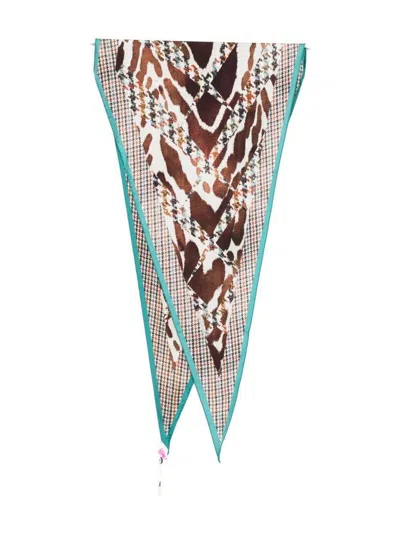 Pierre-louis Mascia "aloeuw" Scarf Cm 65x120 Accessories