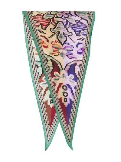 Pierre-louis Mascia "aloeuw" Scarf Cm 65x120 Accessories