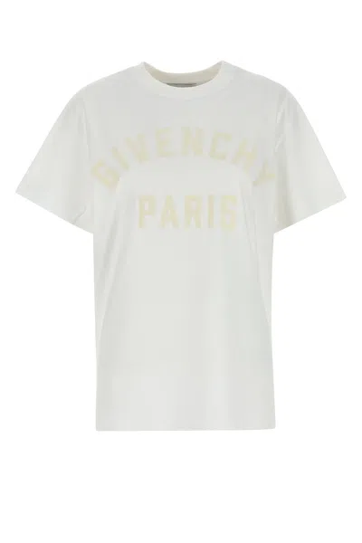 Givenchy White Cotton Oversize T-shirt