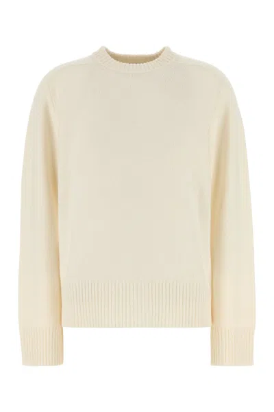 Loulou Studio Loulou Ivory Cashmere Baltra Sweater In Neutral