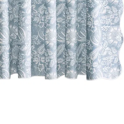 Matouk Granada Shower Curtain In Blue