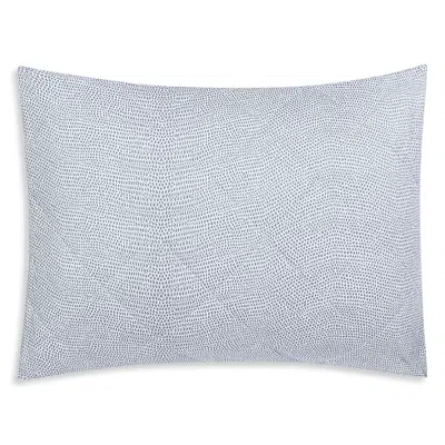 Matouk Jasper Quilted Boudoir Sham In Blue