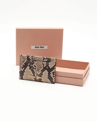 Miu Miu Card Holder