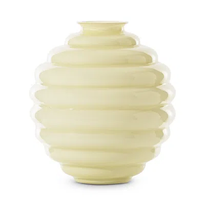 Venini Deco Vase 42 Oz. In Yellow