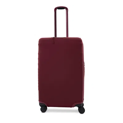 Beis The Medium Roller Suitcase Cover, Burgundy In Burgundy