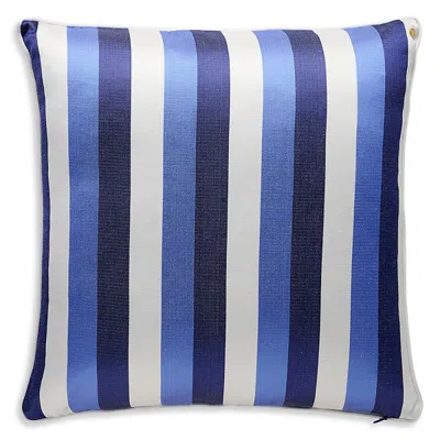 Kutnia Kutnu Marine Multi Stripe Reversible Decorative Pillow, 20 X 20