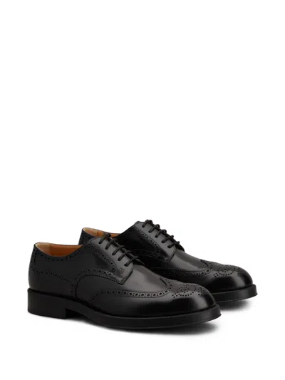 Tod's Scarpa Uomo Sotto Cav.tomaia Pelle F.do Gomma In Black