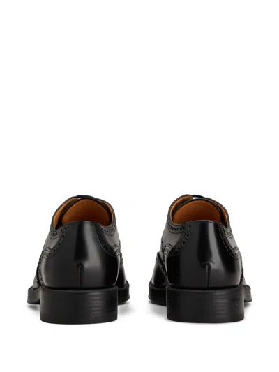 Tod's Scarpa Uomo Sotto Cav.tomaia Pelle F.do Gomma In Black