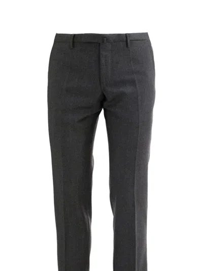 Incotex Pinstripe Trousers In Gray
