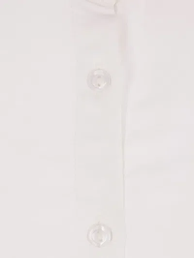 Isabel Marant Silk Embroidered Shirt In White