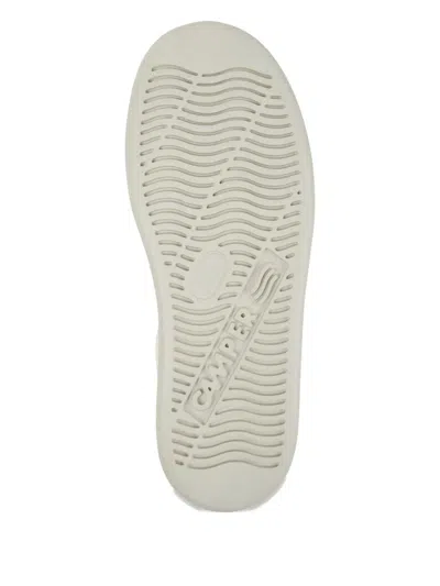 Camper Runner Leather Lace-up Sneakers In White