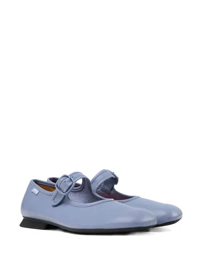 Camper Casi Myra Buckle-strap Leather Ballet Flats