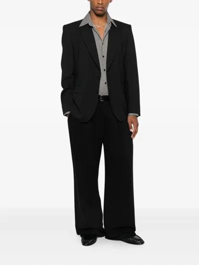 Tom Ford Polka Dot-pattern Shirt In Gray